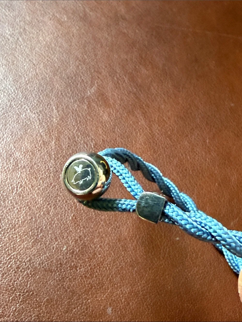 Pig & Hen bracelet- stainless ball and clasp